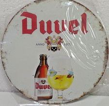 Plaque Métal Tôlée Vintage