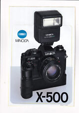 AUTOCOLLANT - MINOLTA X-500