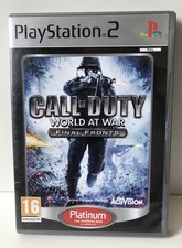 Jeu PS2 Call of Duty World At War Final Fronts