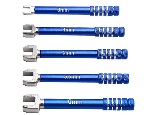 Alu 5 6mm tie rod - alu,