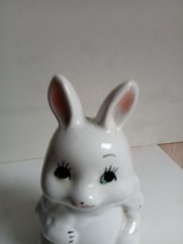tirelire lapin ancien hauteur