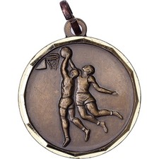 [#399999] France, Médaille, Sport, Basket-ball, Métal, AU(55-58)