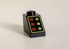 LEGO 3040p01 Black Slope from sets 6954 6987 2885 6195 7181... Blacktron Space  