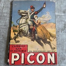 ANCIEN PORTE DOCUMENT PUBLICITAIRE PICON