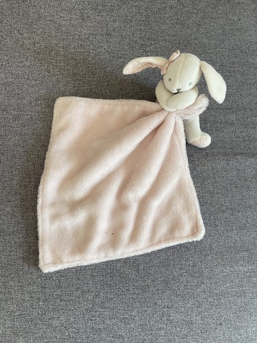 Doudou lapin blanc mouchoir - doudou,