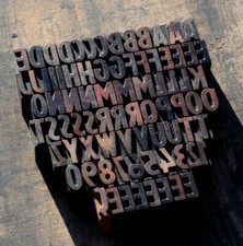 A-Z + 0-9 anciens caractères