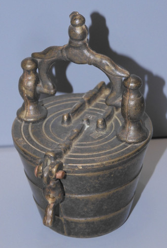Belle ancienne boite poids - boite,