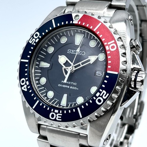 Montre seiko 5m62 0bl0 pepsi - montre, 5m62-0bl0