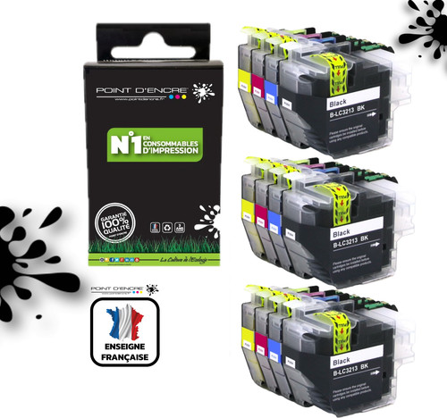 Pack 4 cartouches - de, x