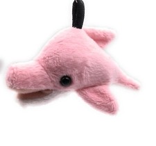 Peluche / Calins, / Tissu Animal Porte-Clés Dauphin Rose Dauphin 12 CM