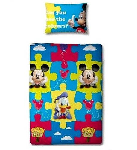 Parure lit mickey135x200 - de,