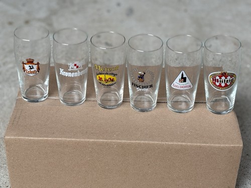 Lot verres a - a, bières