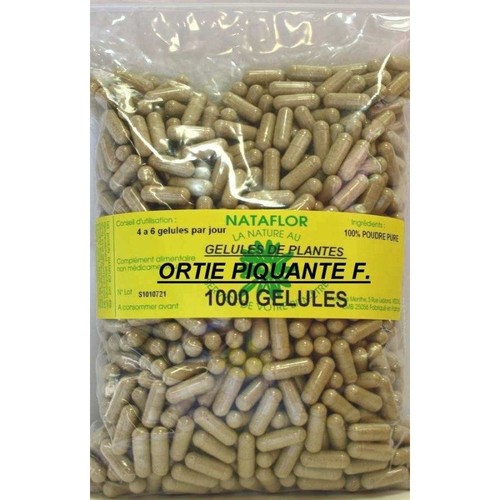 Gelules ortie piquante - ortie, feuille