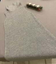 Robe Pull Laine Gris Pailleté T36