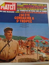 💥 Paris Match 1973 - J'ai été gendarme a St Tropez