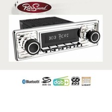 RETROSOUND RSD-CHROME-1DAB-1 Bluetooth 1DIN Autoradio Oldtimer US Cars Oldsmobil