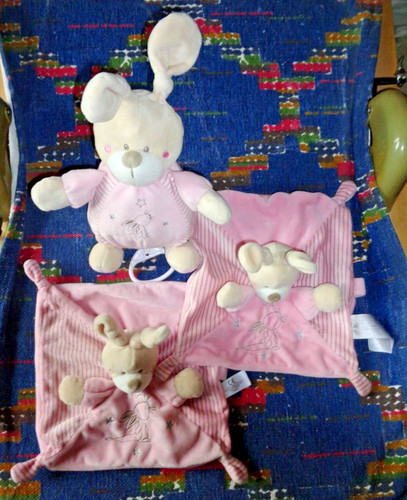 Lot doudou plat - np/,