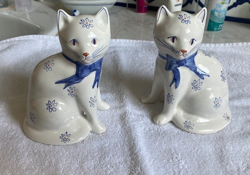 Deux chats faience la - en,