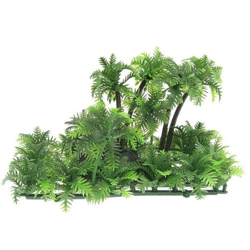 Plastique vert plantes poisson - plastique,