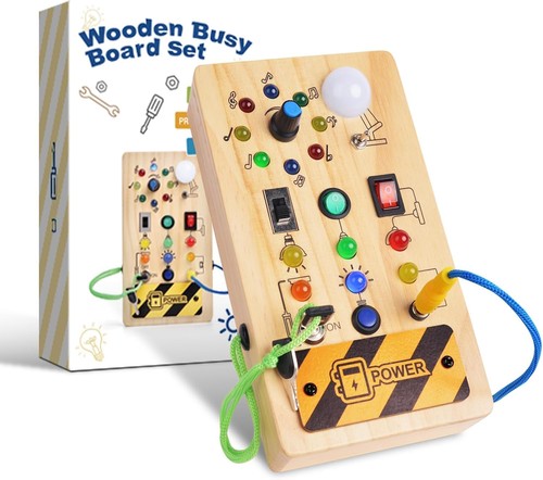 Busy board montessori jouet - montessori,