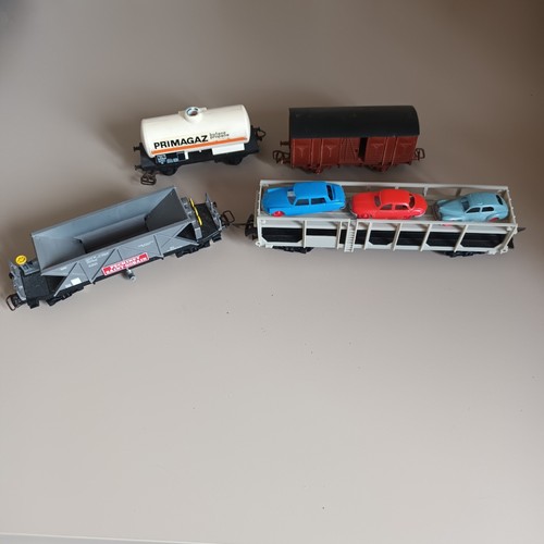 Lot wagons trains jouef - wagons, ho