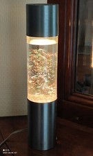 Lampe cylindrique paillettes - lampe, a