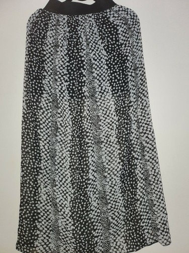 Jupe monchrome maxi - monchrome, 8