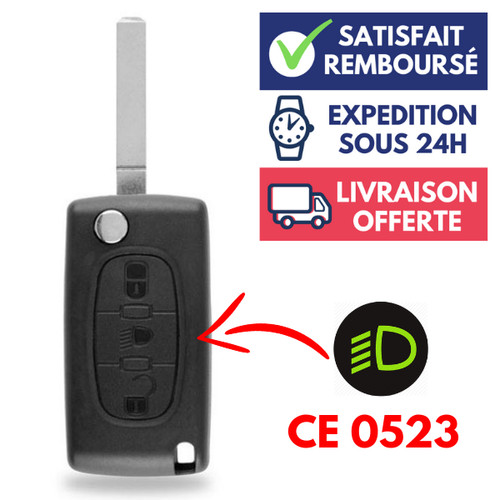 Coque boitier clé voiture - coque,
