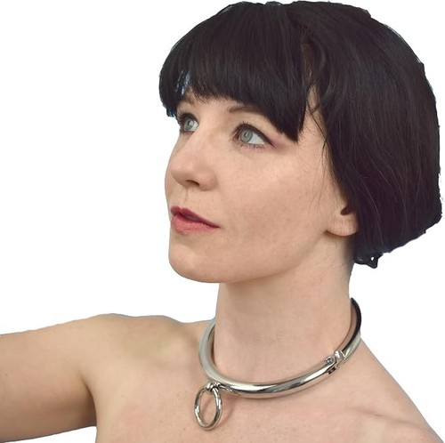 Collier métallique - collier,