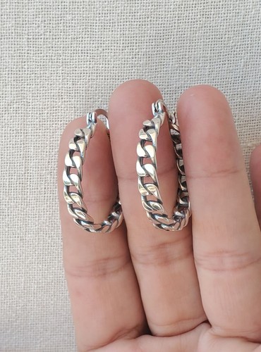 Anneaux argent sterling - en,