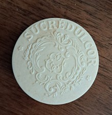 Boîte publicitaire ancienne Sucrédulcor 1983