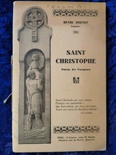 Saint Christophe Patron des