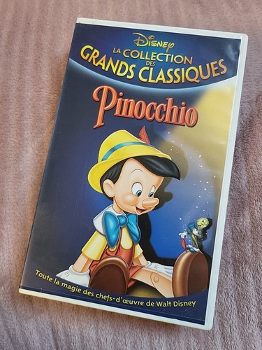 Vhs pinocchio - vhs,