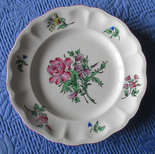 Assiette plate lunéville - lunéville, g