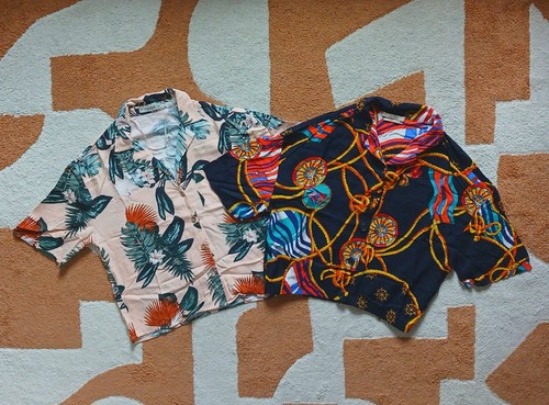 Pull bear lot - 2, chemises
