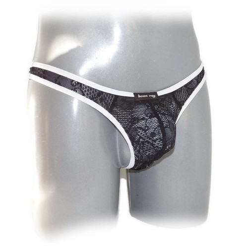 String dentelle transparent - string,