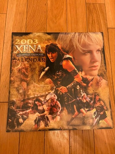 Calendrier 2003 série xena - xena, la