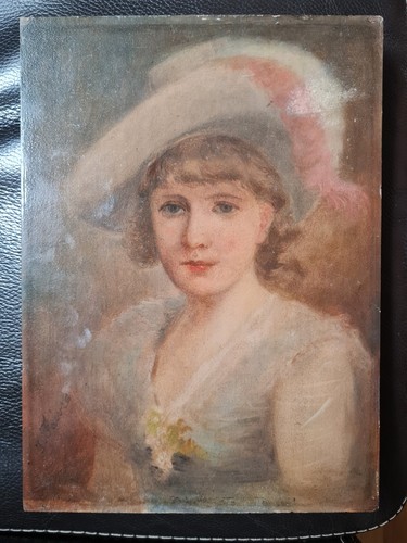 Tableau circa 1900 portrait - -circa, 1900-portrait