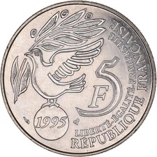 Monnaie, France, ONU, 5