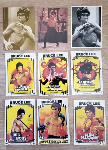 Bruce lee lot - bruce, cartes