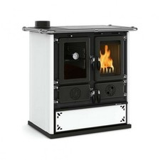 NORDICA ROSETTA GAUCHE 5.0 VST ACIER BLANC 7013179 POÊLE À BOIS 7.9kW A+