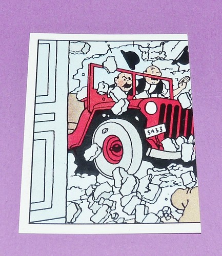 196 panini tintin herge - panini,