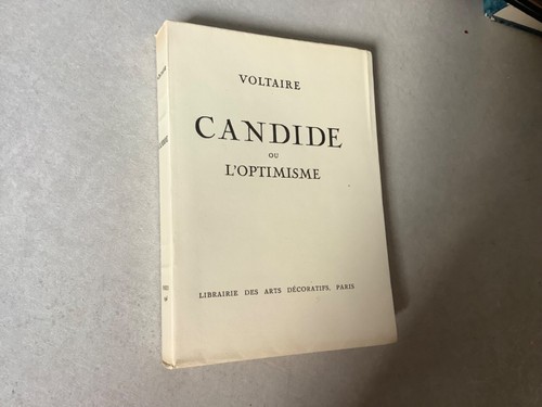 Candide optimiste - candide, ou