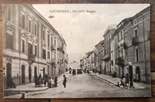 PONTECORVO 1940 VIAL ANIMÉ + ANCIENNE POMPE À ESSENCE SHELL-67374