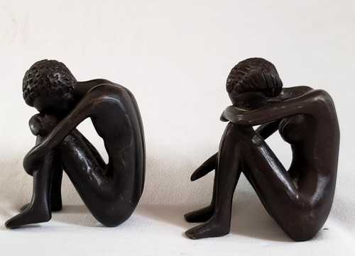 Art africain couple - art, statuettes