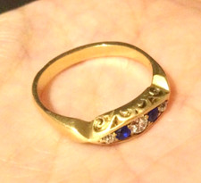 Bague Victorienne Or Jaune 18