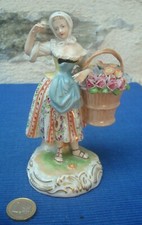 V51 Ancien Figurine Porcelaine