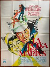 Affiche LA POLKA DES MARINS Sailor Beware JERRY LEWIS Dean Martin 120x160cm 