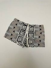 Short femme DIANE VON FURSTENBERG imprimé vertical grec géométrique taille 10