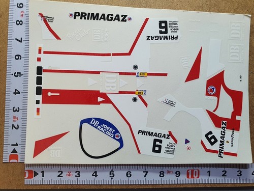 Decals porsche 962 - decals, 1/43